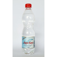 AquaSara, Apa Minerala Naturala, Carbogazificata, volum 0.5 L