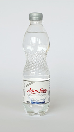 AquaSara, Apa Minerala Naturala, Decarbogazificata partial, volum 0.5 L
